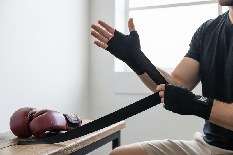 Step-by-step guide to wrapping hands for Muay Thai beginners