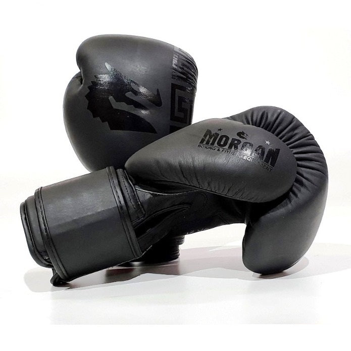 Morgan B2 Bomber Leather Boxing Gloves (12-16Oz)