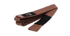 Morgan Ibjjf Approved Bjj Belt Brown With Black Tip