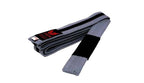 Morgan Ibjjf Approved Bjj Belt Grey + Black stripe & Tip