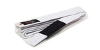 Morgan Ibjjf Approved Bjj Belt White With Black Tip