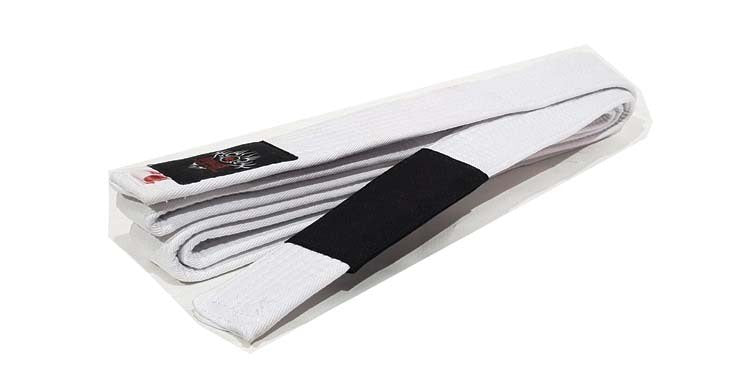 Morgan Ibjjf Approved Bjj Belt White With Black Tip