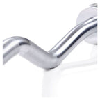 Morgan Dlx Harden Chrome Curl Bar - 250Kg Max Capacity