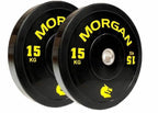 Morgan Olympic Bumper Plates (Pair) 15 kg