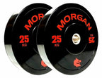 Morgan Olympic Bumper Plates (Pair) 25 kg