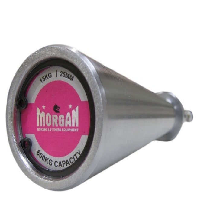 15Kg Morgan Ladies Cross Functional Fitness Olympic Barbell - 600Kg Max Capacity