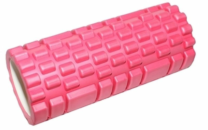 Morgan Grid Foam Roller Pink