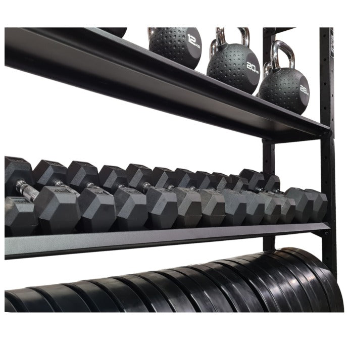 Source 4 Storage Rack Optimize Space: Morgan 4 Tier V2 Storage Racks