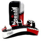 Morgan Endurance Gel Leather Curved Thai Pads (Pair)