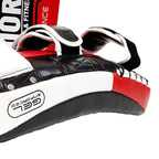 Morgan Endurance Gel Leather Curved Thai Pads (Pair)