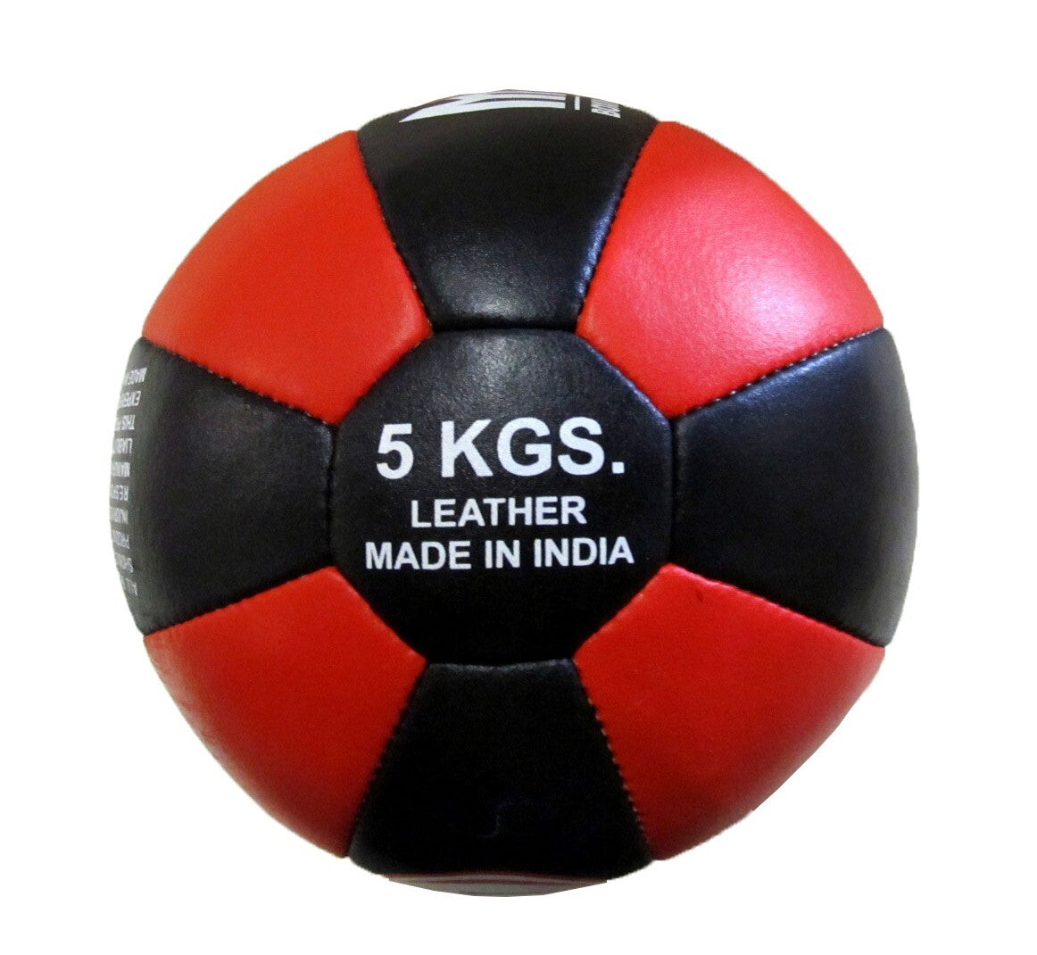 Morgan Leather Medicine Ball (3-5-7-9-10Kg) 5 KG