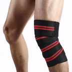 Morgan Elastic Knee Wraps - (Pair)