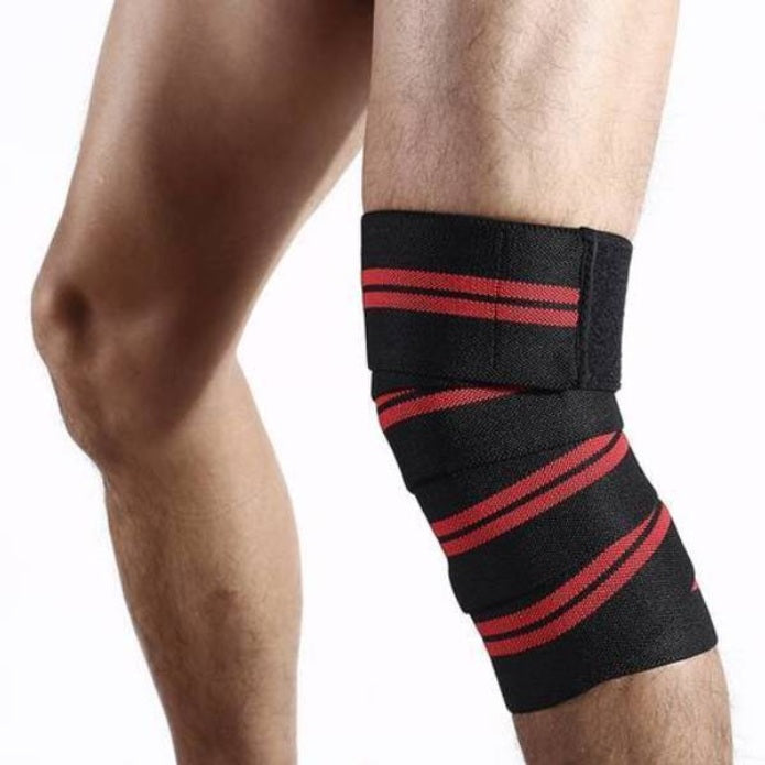 Morgan Elastic Knee Wraps - (Pair)