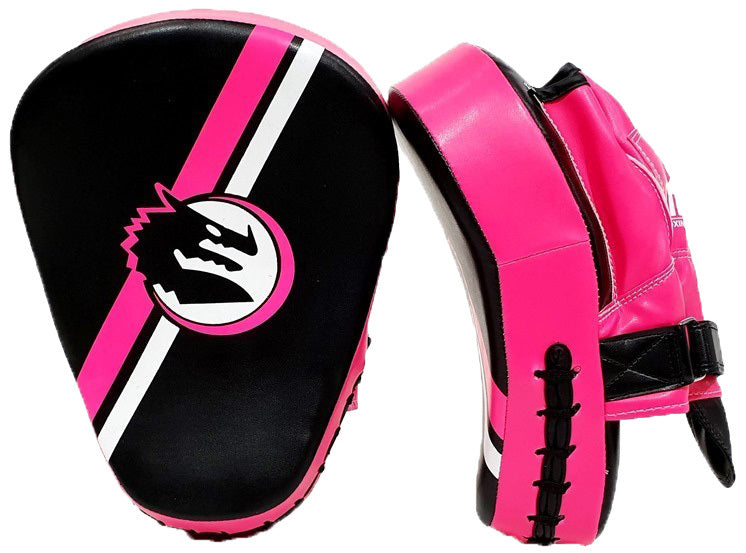 Morgan V2 Classic All Purpose Pre-Bent Focus Pads (Pair) Black Pink