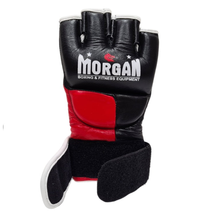 Morgan V2 Platinum Leather Mma Gloves