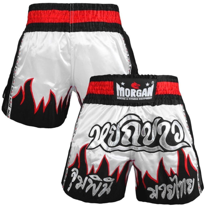 Morgan V2 Flame Muay Thai Shorts Extra Large