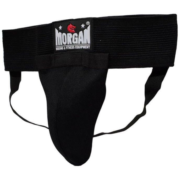 Morgan Classic Elastic Groin Guard With Cup Black
