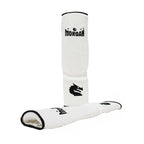 Morgan Elastic Shin & Instep Protectors White