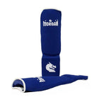 Morgan Elastic Shin & Instep Protectors Blue