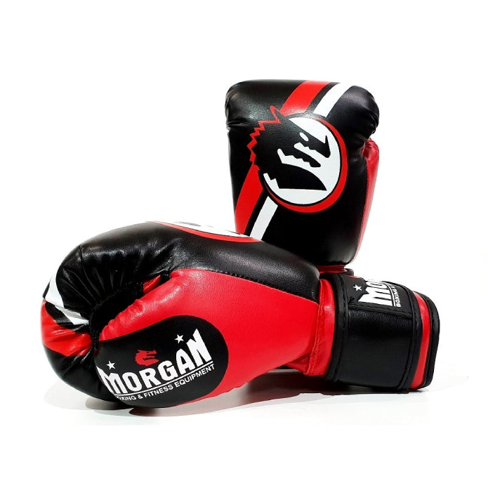 Morgan V2 Classic Kids Boxing Gloves (4-6Oz) Red-Black