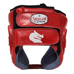 Morgan Platinum Open Face Leather Head Guard
