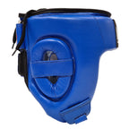 Morgan Platinum Open Face Leather Head Guard