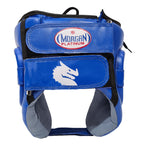 Morgan Platinum Open Face Leather Head Guard