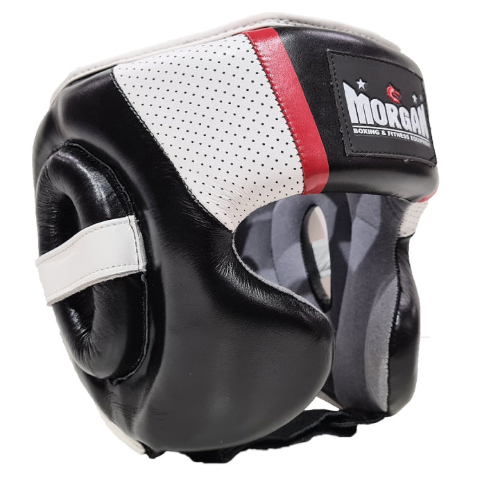 Morgan V2 Mexican Leather Head Guard Large