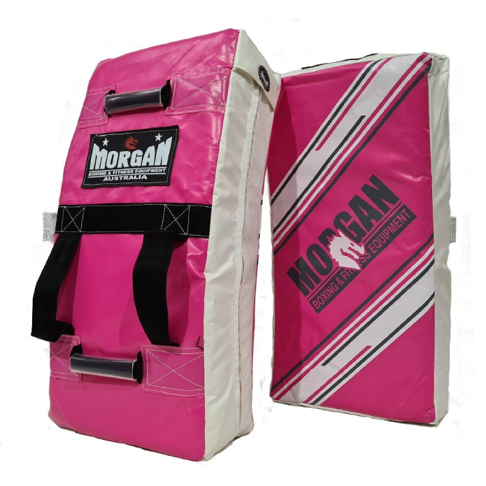 Morgan Aventus Heavy Duty Large Curved Strike & Hit Shield Pink