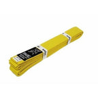 Yamasaki Deluxe Coloured Martial Arts Belts Yellow