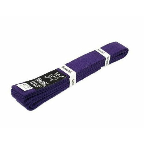 Yamasaki Deluxe Coloured Martial Arts Belts Purple
