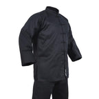 Yamasaki Kung Fu Uniform (Black Trim) - 10Oz