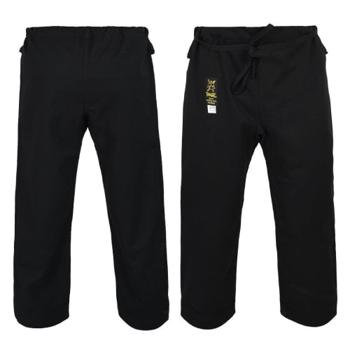 Yamasaki Gold Canvas Pants - 14Oz Black
