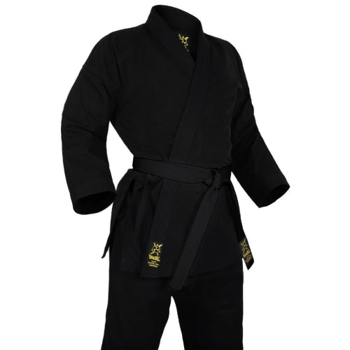 Yamasaki Gold Deluxe Brushed Canvas Karate Uniform - 14Oz