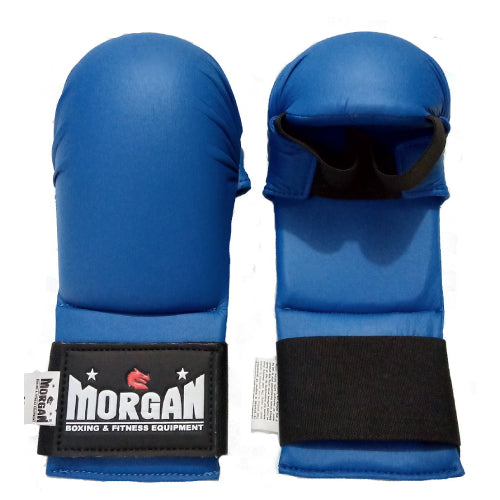 Morgan Wkf Style Karate Gloves Blue
