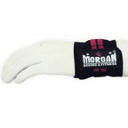 Morgan Elasticated Wrist Guard - (Pair) [Black & Red]