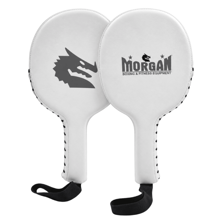Morgan White Knight Punch Paddles (Pair)