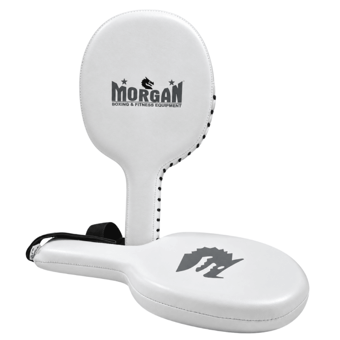Morgan White Knight Punch Paddles (Pair)