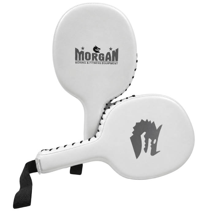Morgan White Knight Punch Paddles (Pair)