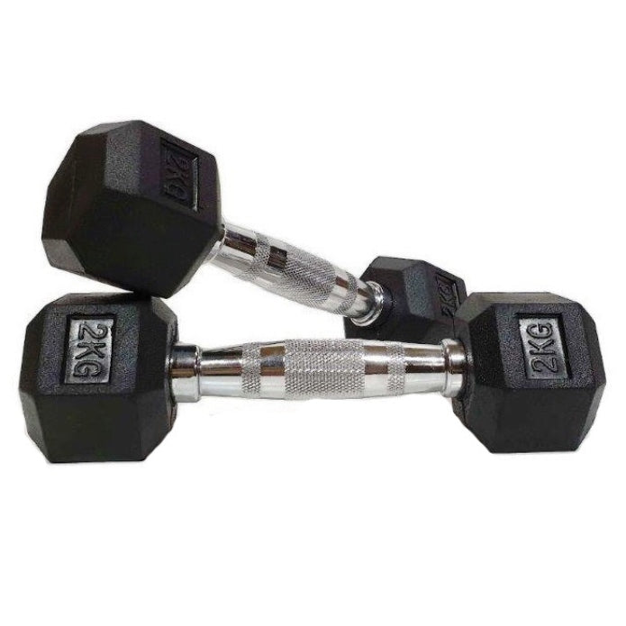 Morgan Rubber Hex 1-10Kg (110Kg Set)