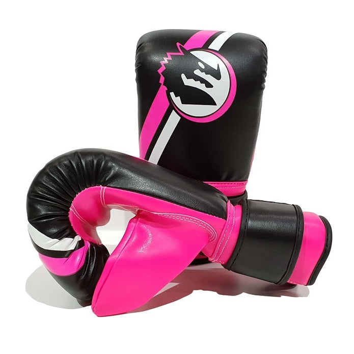 Morgan Classic Bag Mitts Pink-Black