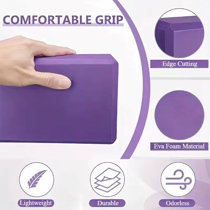 Morgan High Density Foam Yoga Block