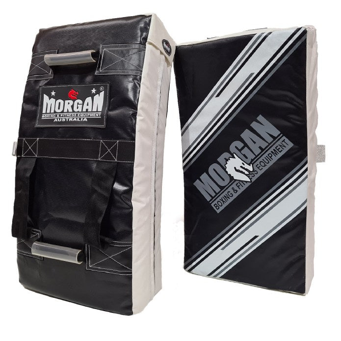 Morgan Aventus Heavy Duty Large Curved Strike & Hit Shield Black