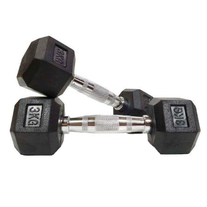 Morgan Rubber Hex 1-10Kg (110Kg Set)