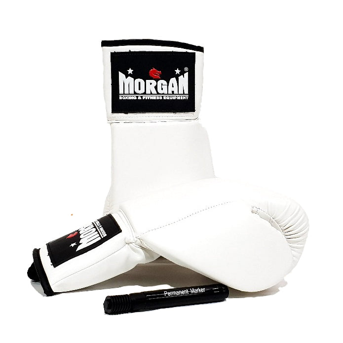 Morgan Lace Up Autograph Gloves (10Oz)