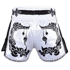 Morgan White Dragon Muay Thai Shorts XL