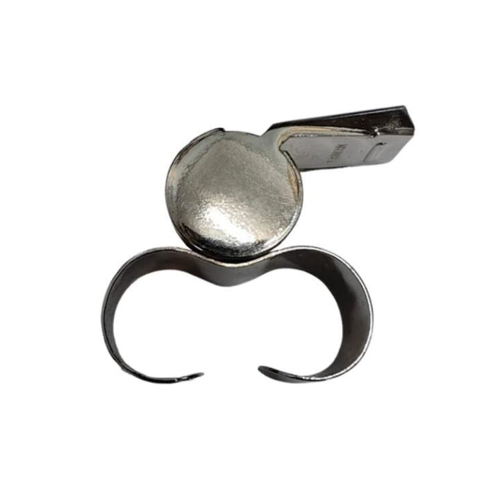 Morgan Finger Grip Metal Whistle