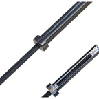 Morgan 15Kg Ladies Black Harden Chrome Olympic Barbell