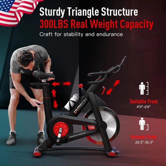 Harison X11 Exercise Bike (Built-In Ipad Stand Only)