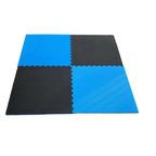 Morgan 2Cm Tatami Jigsaw Interlocking Floor Mats Blue-Black